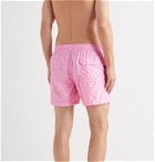 Anderson & Sheppard - Floral-Print Shell Swim Shorts - Pink