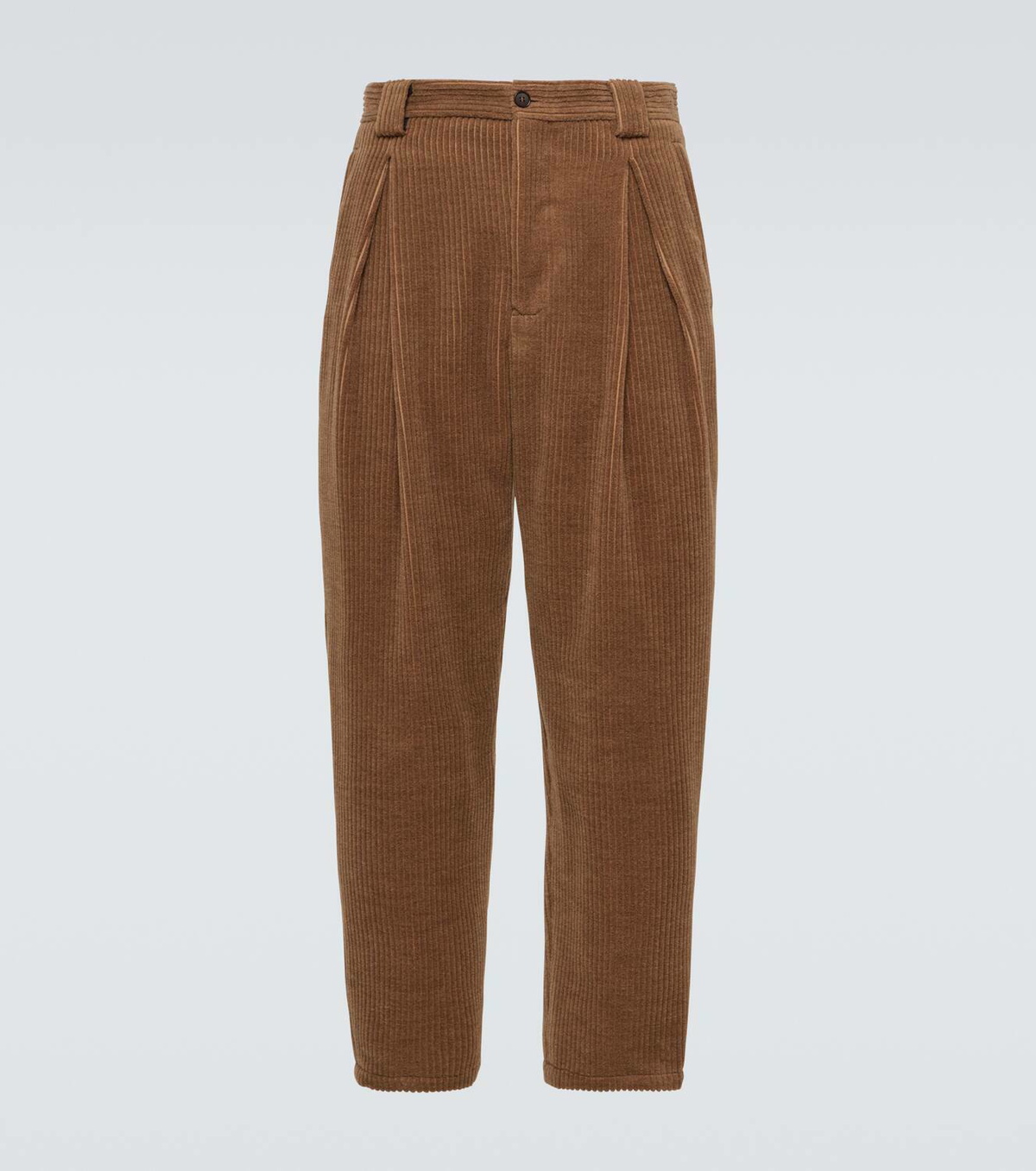 ファッションシーンで話題のこれから流行るブランド12選 Giorgio Armani Giorgio pants tapered corduroy Wool-blend Armani パンツ
