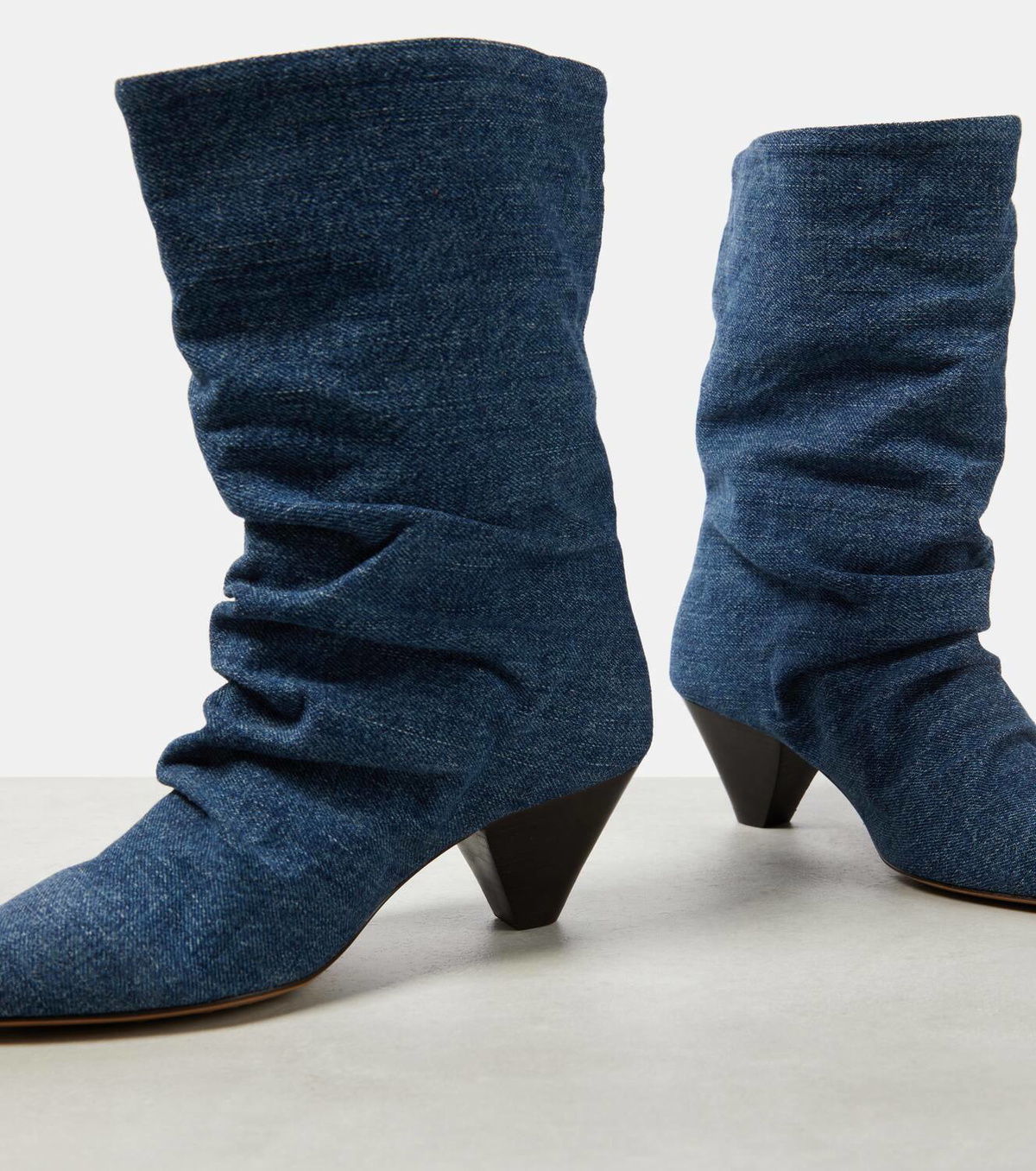 Isabel Marant Reachi denim ankle boots Isabel Marant