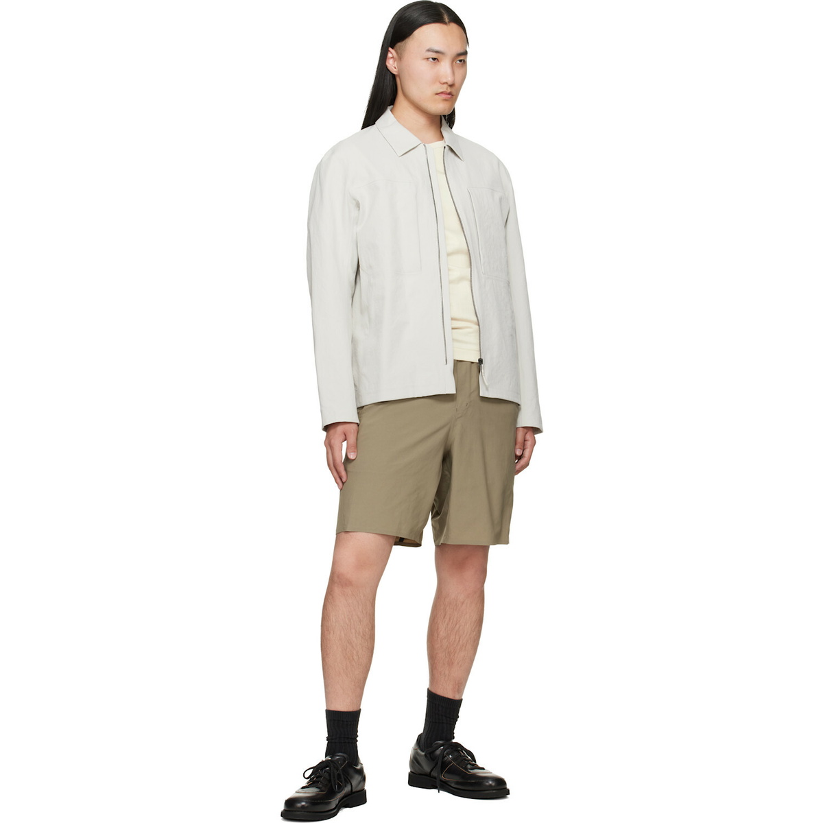 Veilance Beige Spere SL Shorts