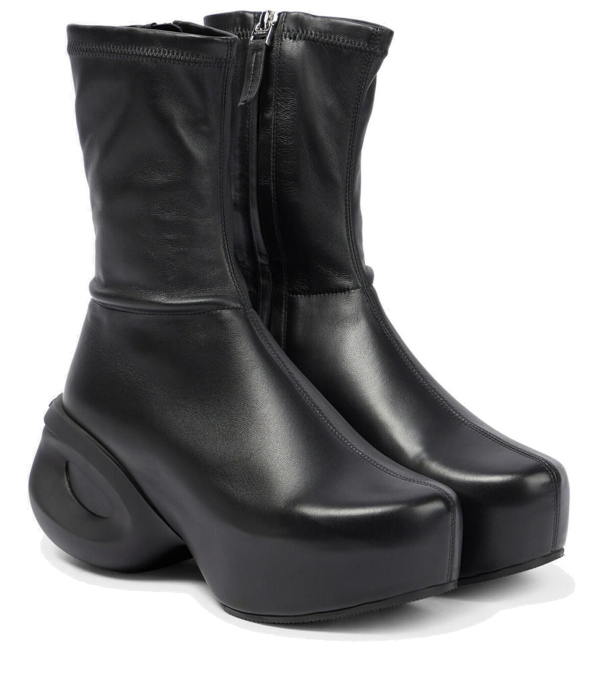 givenchy leather ankle boots