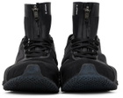 Y-3 Black Mesh Runner 4D Low Sneakers