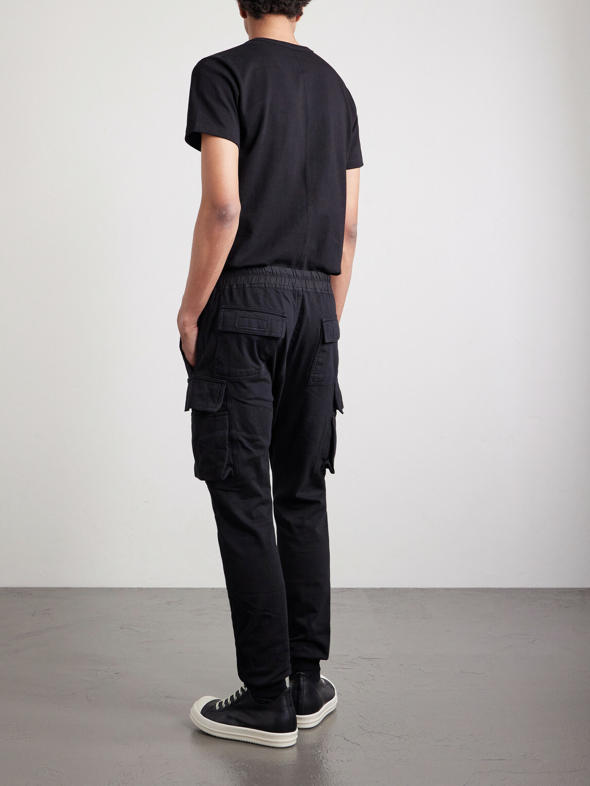 DRKSHDW by Rick Owens - Mastodon Tapered Cotton-Blend Jersey