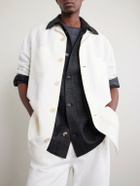 Gabriela Hearst - Drew Wool and Silk-Blend Overshirt - Gray