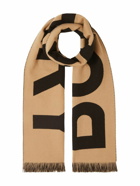 BURBERRY - Logo Wool Scarf