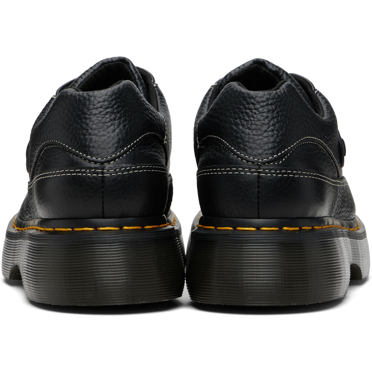 Dr. Martens Black Buzz 5-Eye Milled Nappa Leather Derbys