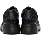 Dr. Martens Black Buzz 5-Eye Milled Nappa Leather Derbys