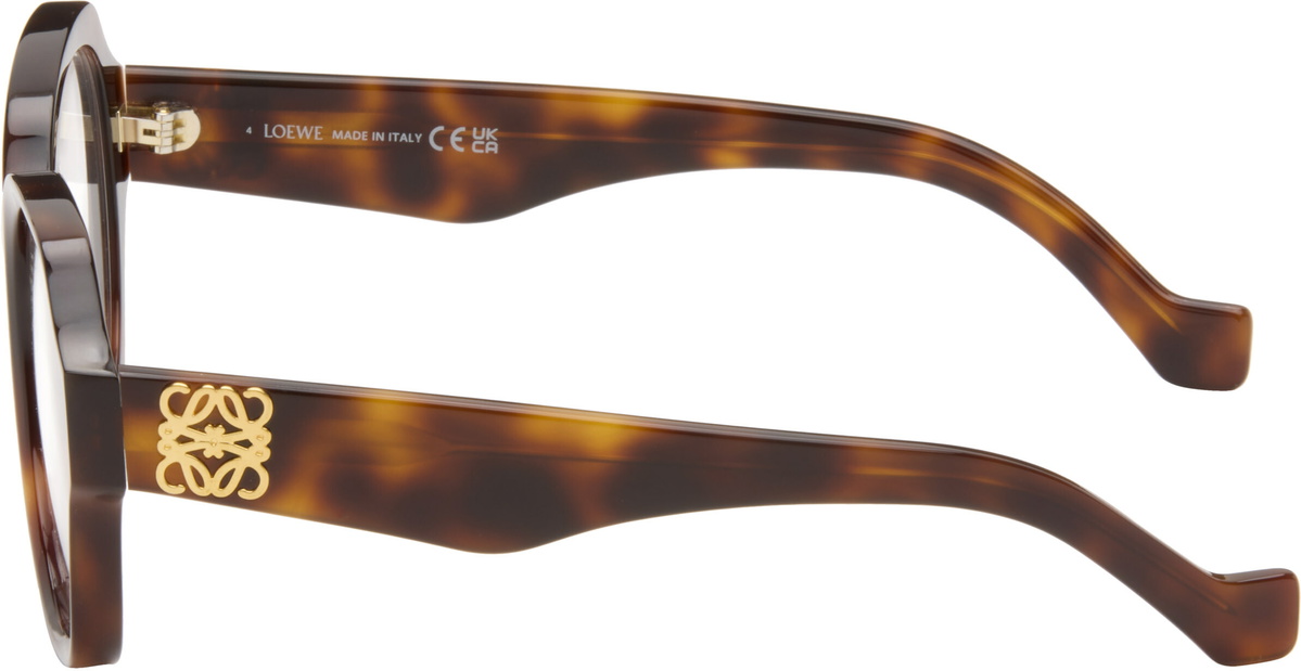 LOEWE Brown Anagram Glasses