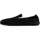 Marsèll Black Scatopelle Suede Loafers