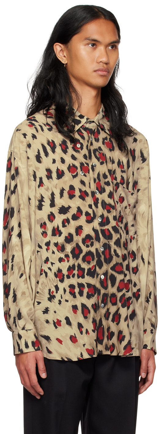 トップス MAGLIANO LEOPARD SKIN TWISTED SHIRT MAGLIANO LEOPARD SKIN TWISTED SHIRT