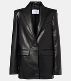 Alex Perry Oversized leather blazer