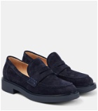 Gianvito Rossi Harris suede loafers