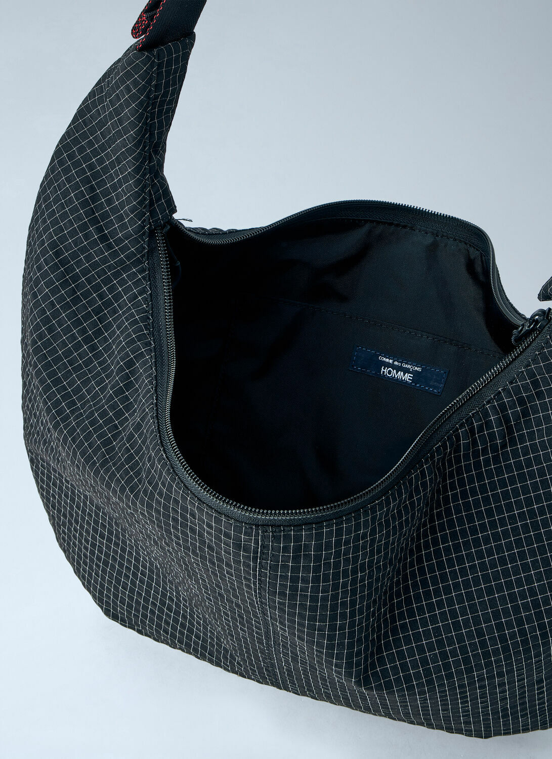 Comme des Garçons Homme Grid Check Shoulder Bag