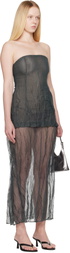 Paloma Wool Gray Mansino Maxi Dress