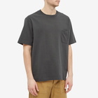 Nanamica Men's Pocket T-Shirt in Charcoal