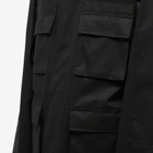 Balenciaga Men's Cargo Military Jacket in Black