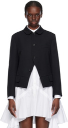 Comme des Garçons Comme des Garçons Black Peter Pan Collar Jacket