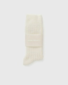 Norse Projects Bjarki Cashmere Wool Blend Rib Sock Beige Men