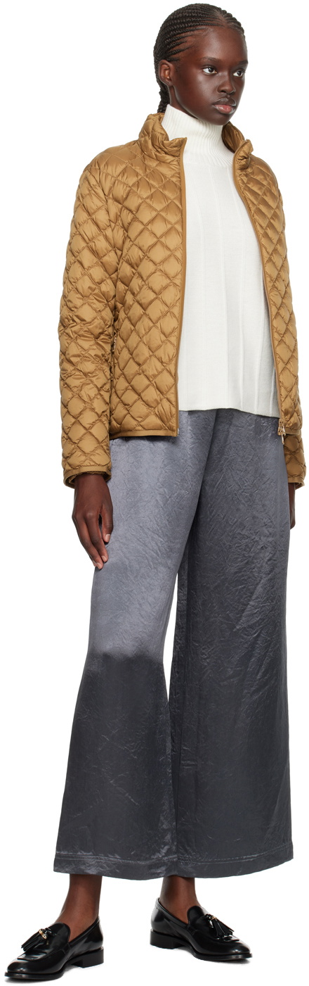 Max Mara Leisure Tan Canga Down Jacket