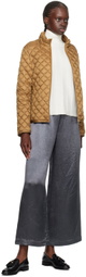 Max Mara Leisure Tan Canga Down Jacket