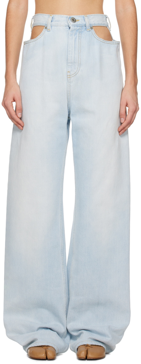Maison Margiela Blue Décortiqué Jeans Maison Margiela