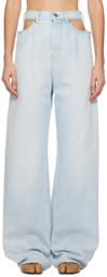 Maison Margiela Blue Décortiqué Jeans