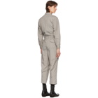 Haider Ackermann Grey Workwear Jumpsuit