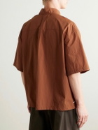 Nike - ACG Orb Weaver Oversized Logo-Embroidered Nylon Shirt - Red