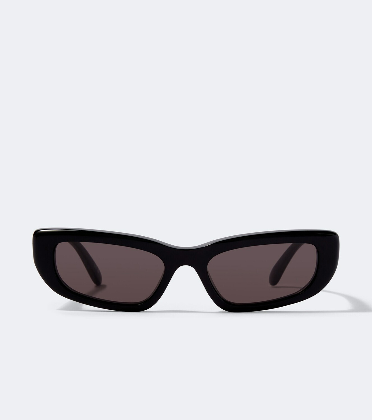 Balenciaga Logo oval sunglasses