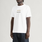 Barbour Men's x A.P.C. Logo T-Shirt in White