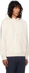 Sunspel Beige Loopback Hoodie