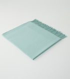 Loro Piana Crest cotton jacquard blanket