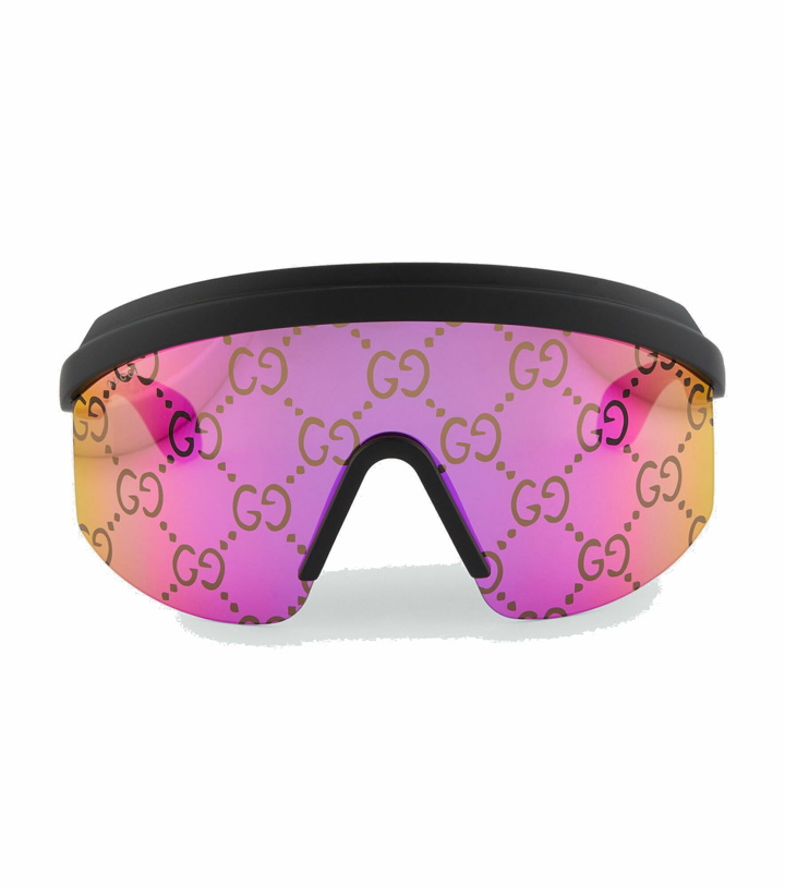 Photo: Gucci - GG mask sunglasses