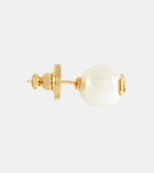 Valentino VLogo faux pearl stud earrings