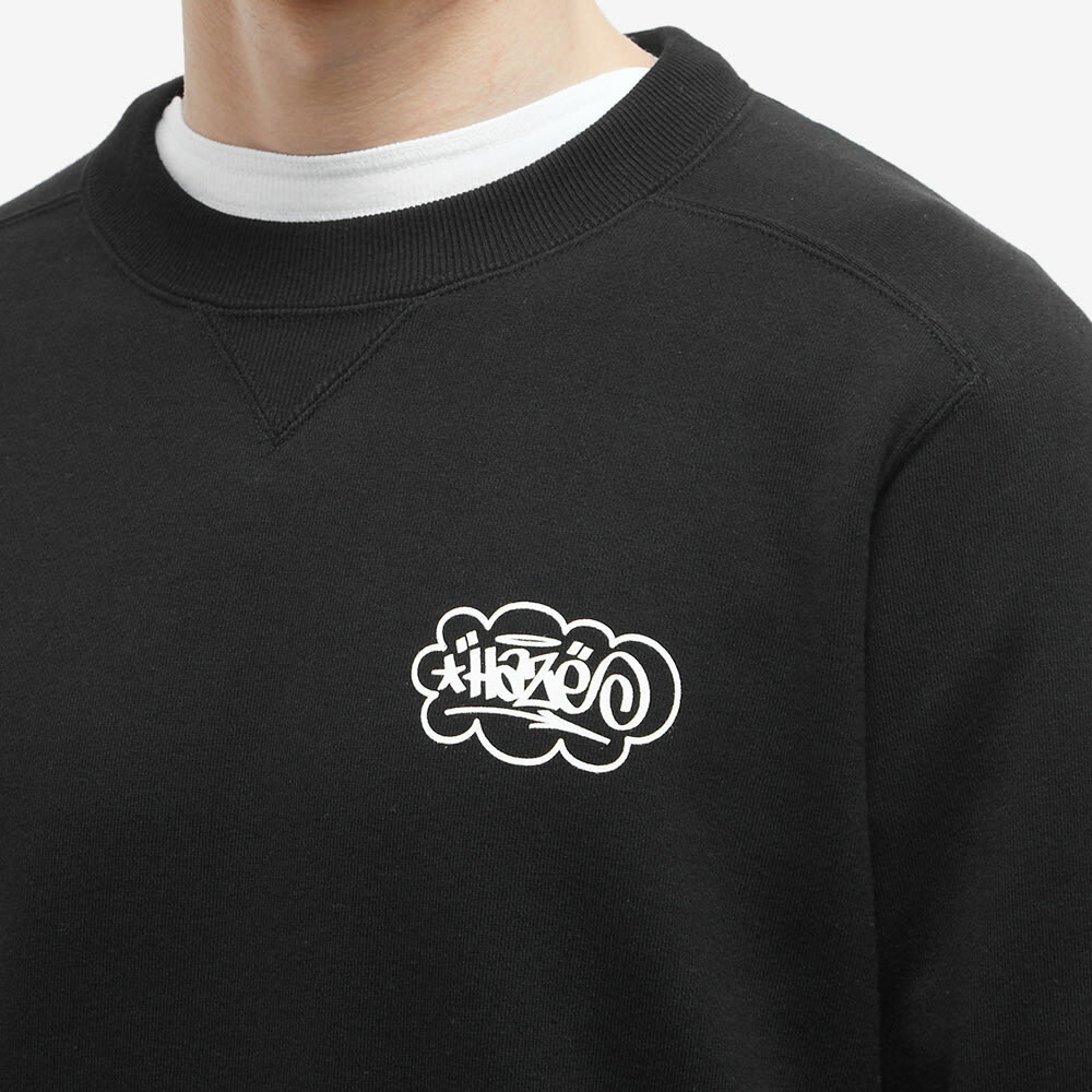 Sacai x Eric Haze One Kind Word Crew Sweat in Black Sacai