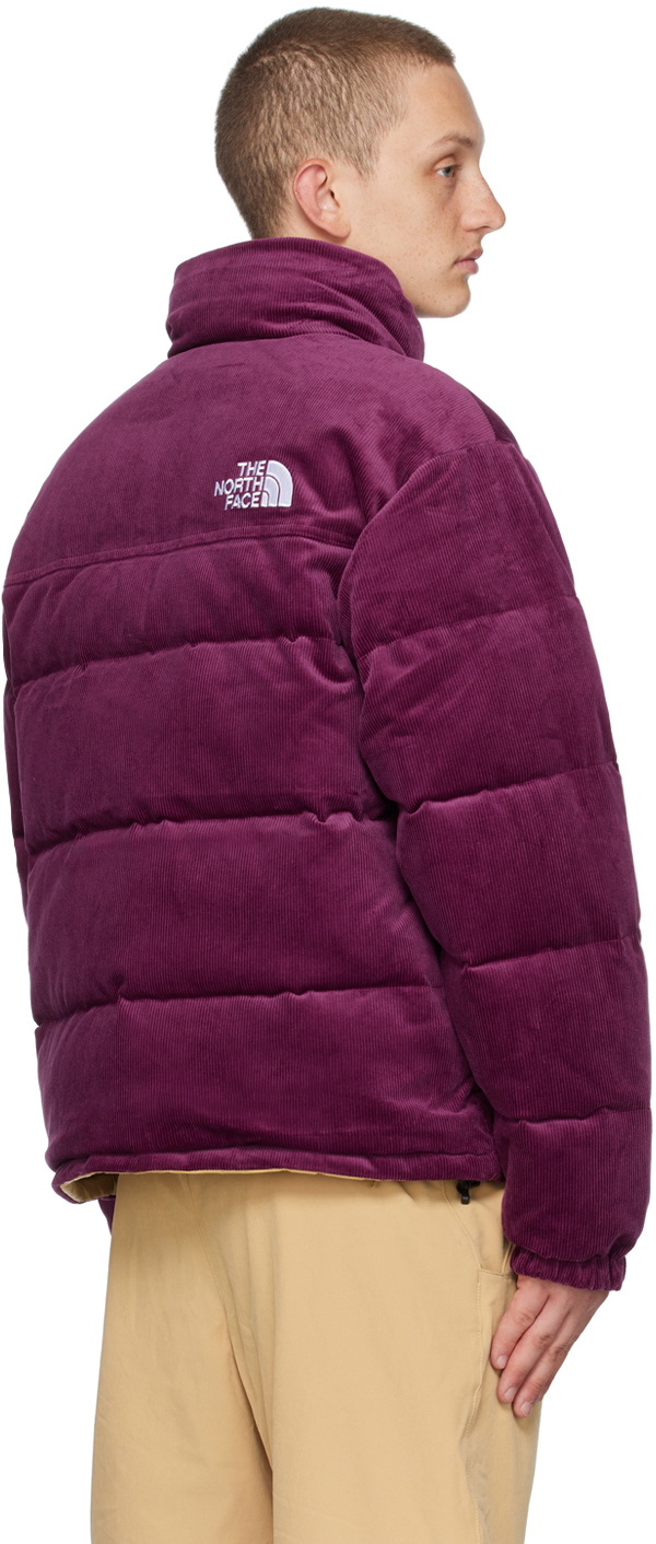 The North Face Purple Reversible 92 Nuptse Down Jacket The North Face