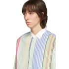 Beams Plus Multicolor Stripe Poplin Shirt
