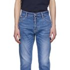 Dsquared2 Blue Sexy Mercury Proper Wash Jeans