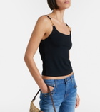 Gucci Horsebit crêpe jersey tank top