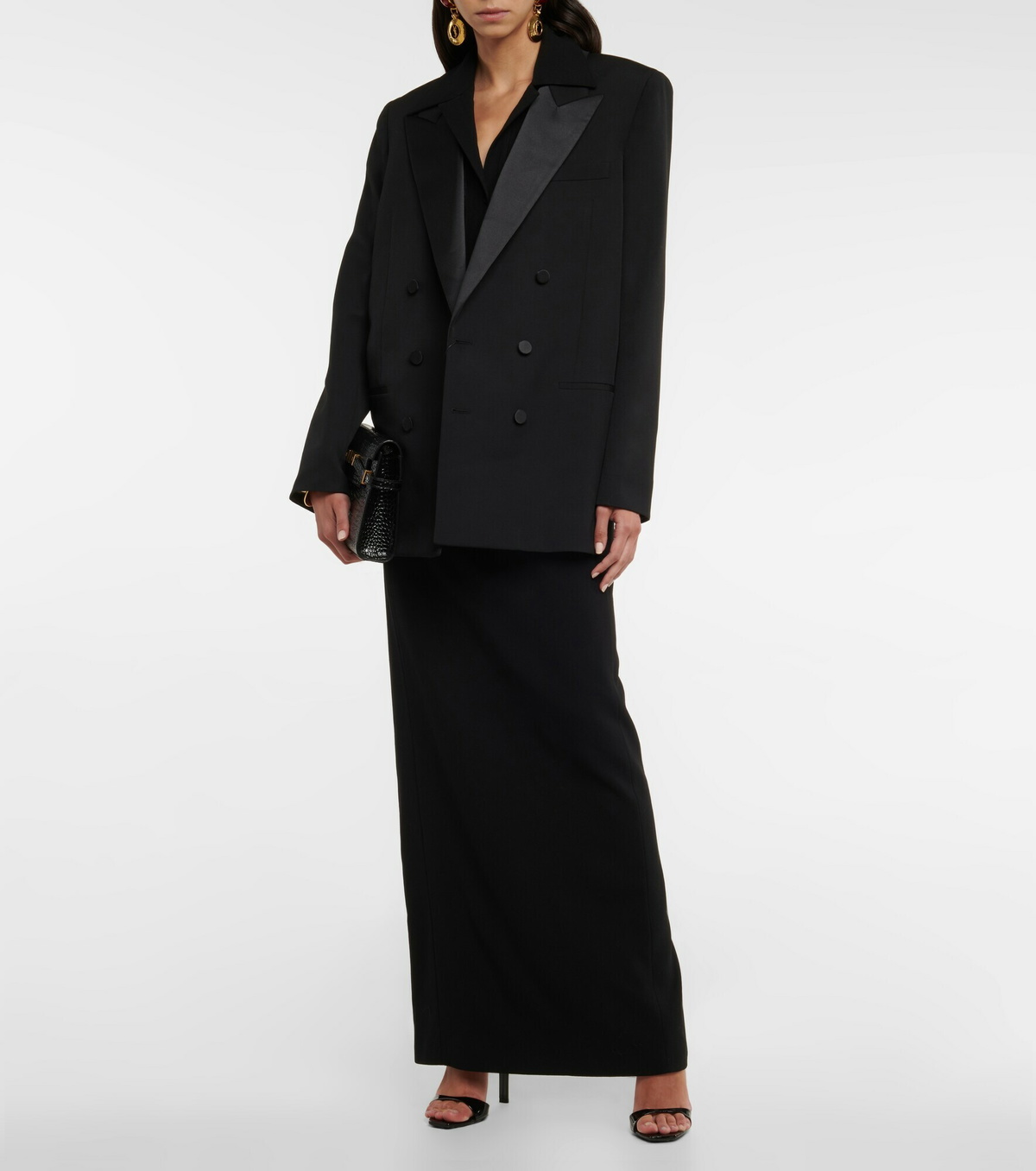 Saint Laurent - Wool tuxedo blazer Saint Laurent