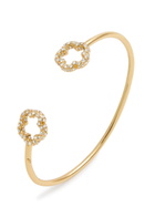 Coach Tea Rose Crystal-embellished Cuff - Gold - One Size