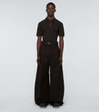 Bottega Veneta Short-sleeved cotton piqué polo