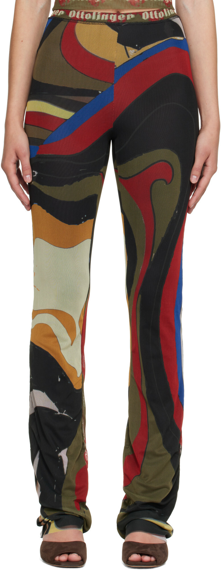 Ottolinger Multicolor Mesh Lounge Pants