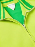 Bottega Veneta - Striped Tech-Jersey Track Jacket - Yellow
