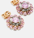 Dolce&Gabbana Re-Edition DG embellished clip-on earrings