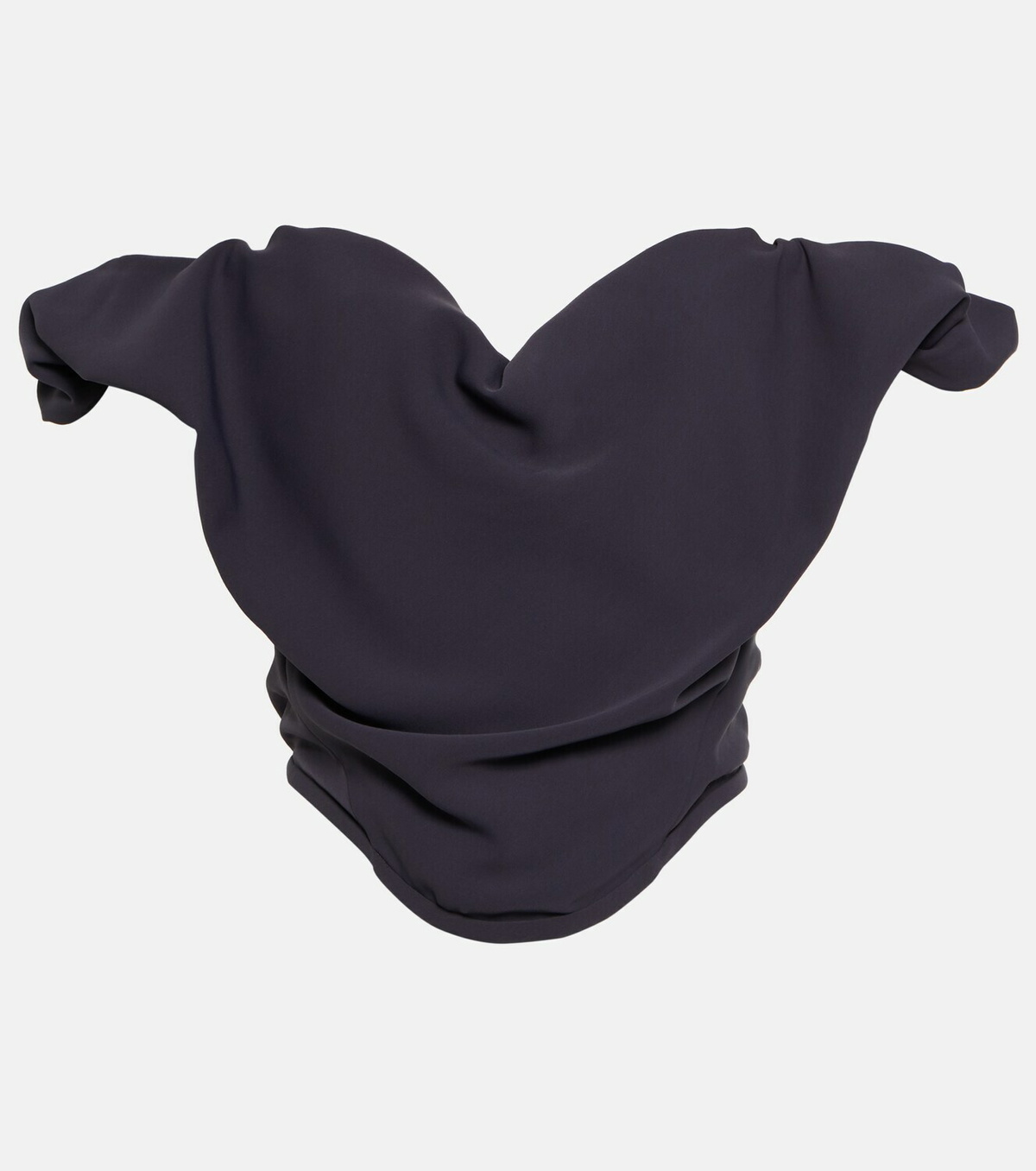 Vivienne Westwood Sunday off-shoulder crêpe corset top