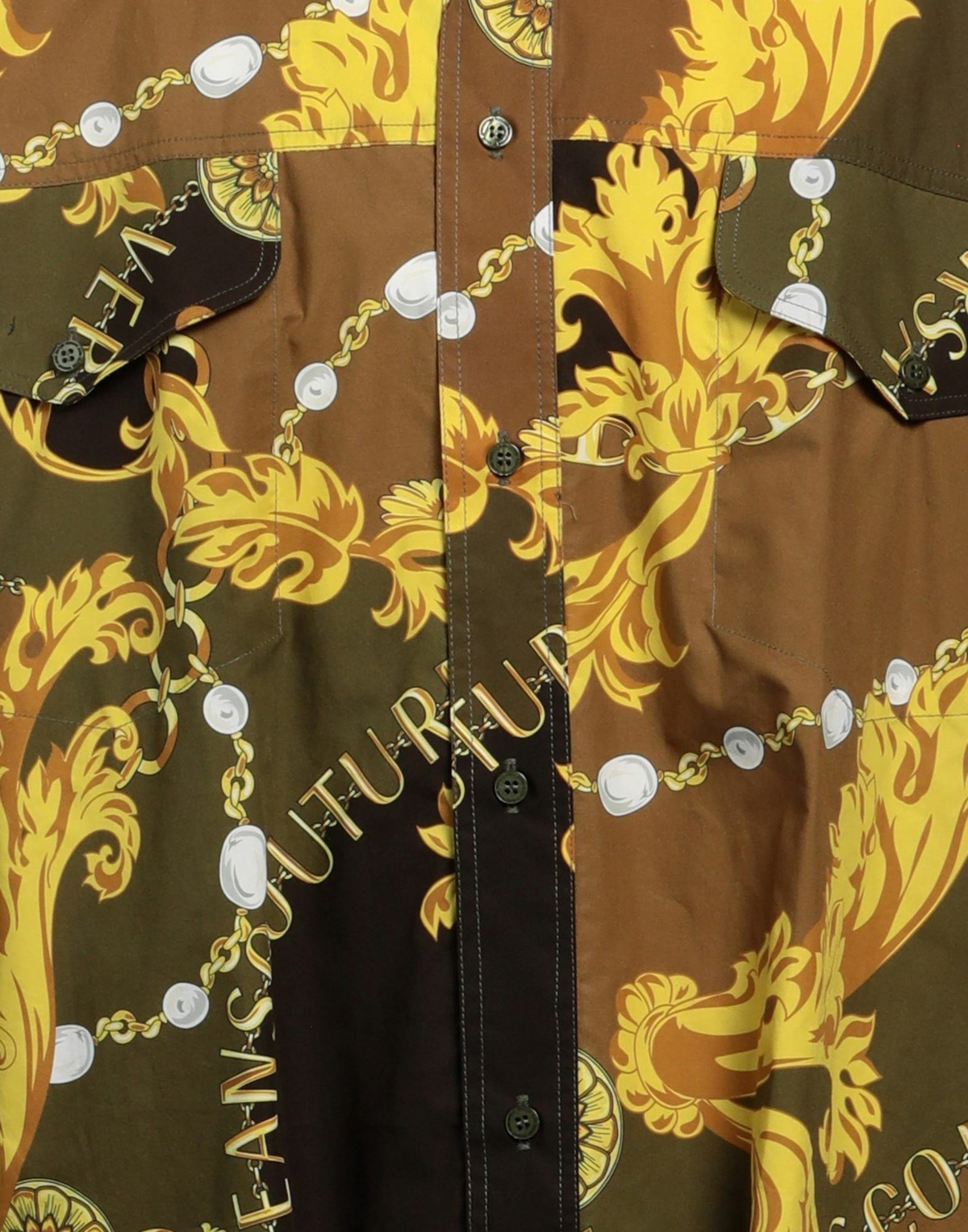 Versace Jeans Couture Mens Shirt Camel