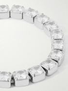 Jil Sander - Silver-Tone Crystal Bracelet - Silver