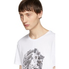 Alexander McQueen White Patchwork Skull T-Shirt