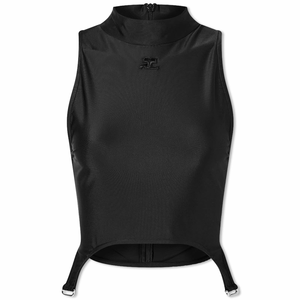 Courreges Women's Courrèges Tech Jersey Suspenders Tank Top in